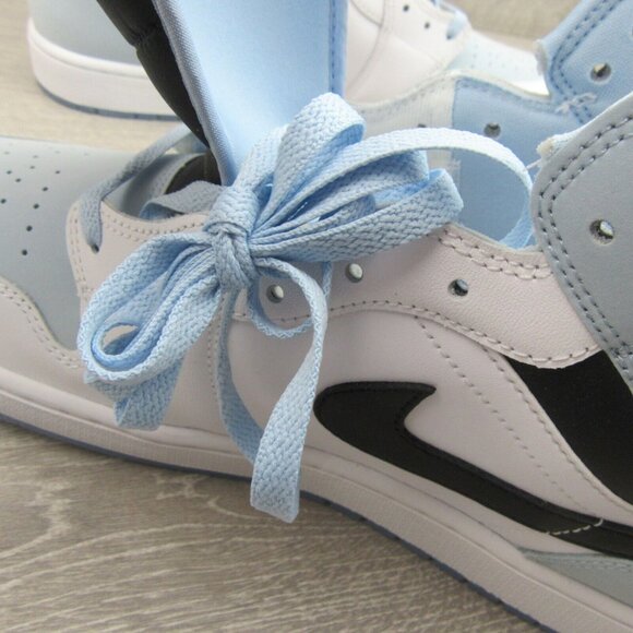 Air Jordan 1 Mid SE Ice Blue Sneakers Men's Size 12 NEW - Picture 12 of 16